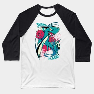 Shark Slash Baseball T-Shirt